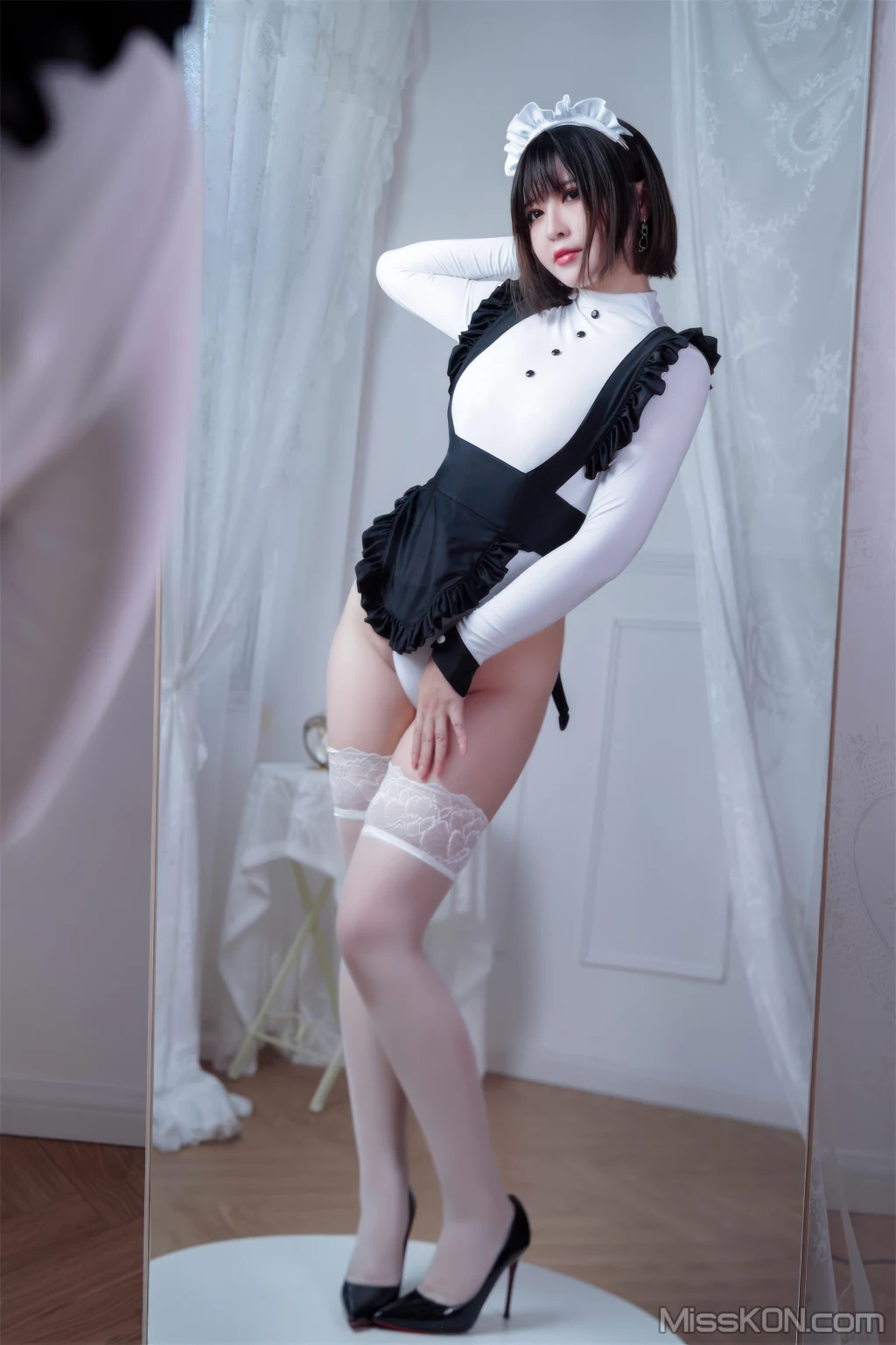 Coser@半半子: 纯白女仆 (45 图) –插图5