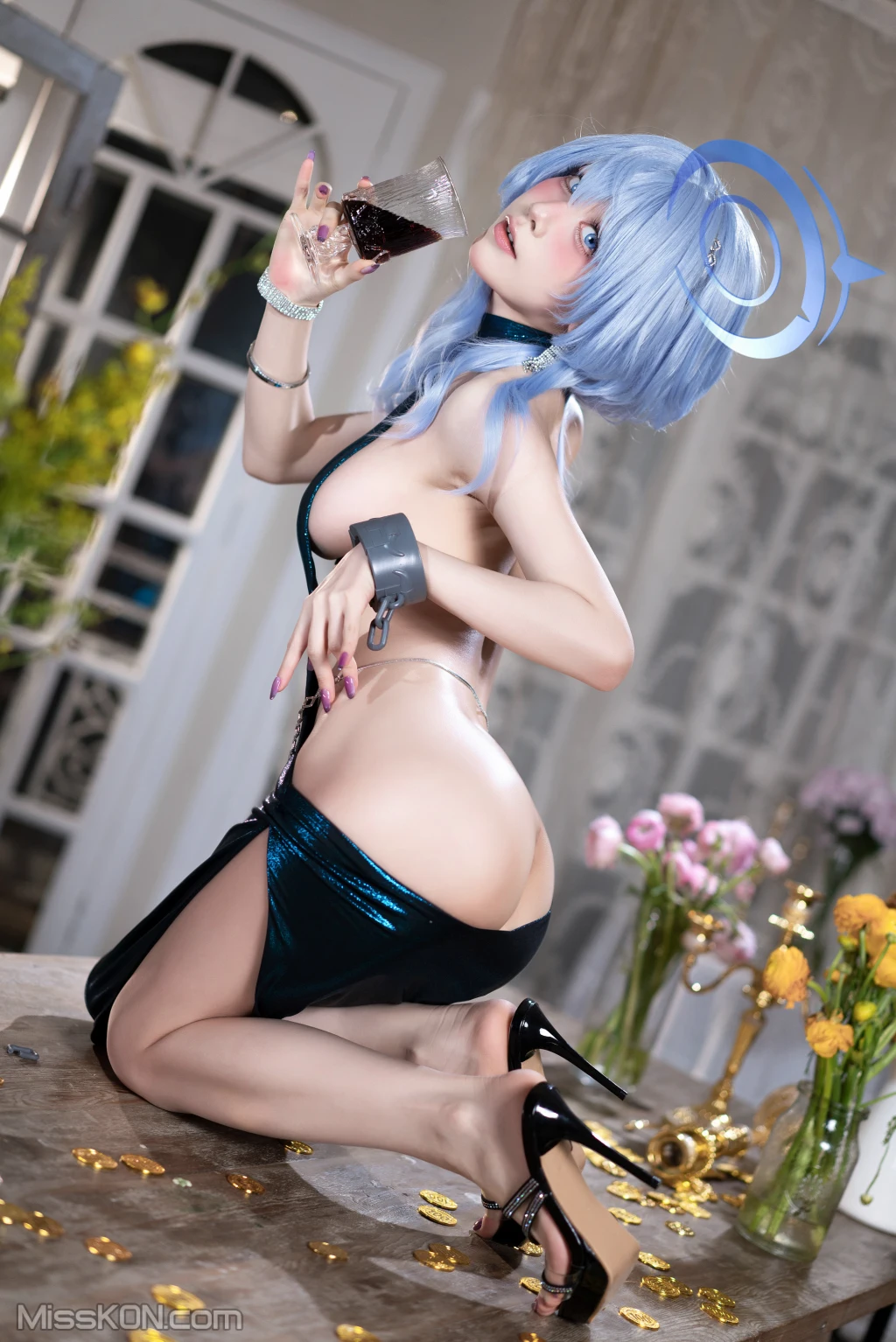 Coser@水淼Aqua: 碧蓝档案 天雨亚子礼服 (146 photos) – Page 8