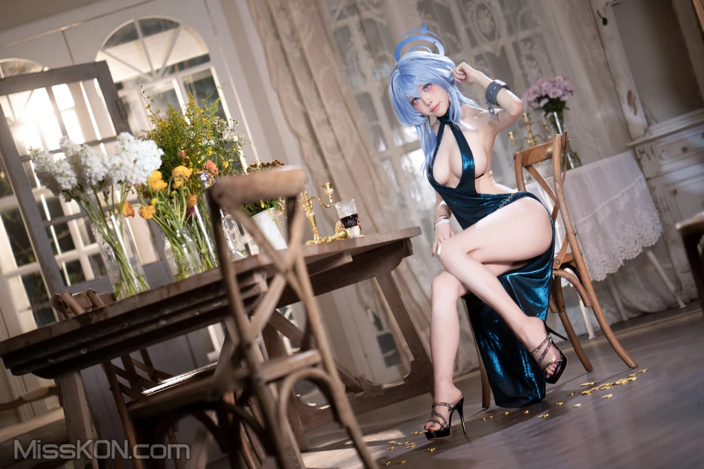 Coser@水淼Aqua: 碧蓝档案 天雨亚子礼服 (146 photos) – Page 9