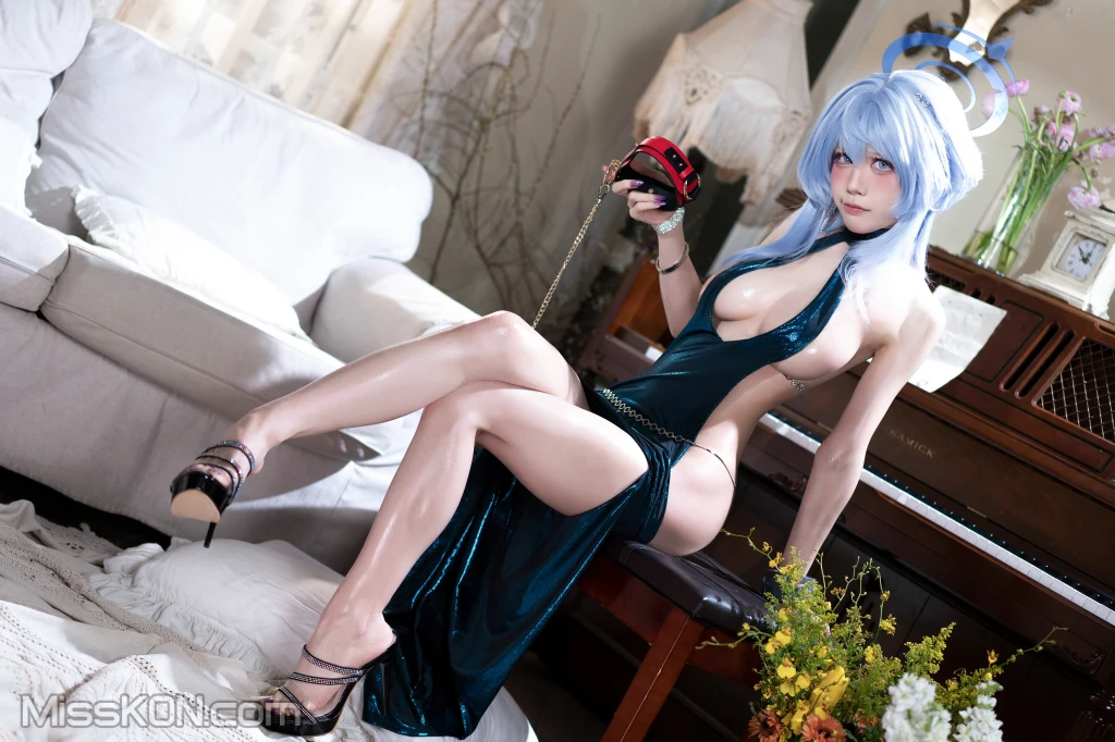 Coser@水淼Aqua: 碧蓝档案 天雨亚子礼服 (146 photos) – Page 9