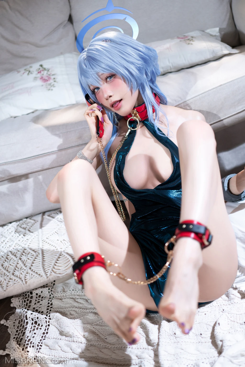 Coser@水淼Aqua: 碧蓝档案 天雨亚子礼服 (146 photos) – Page 12
