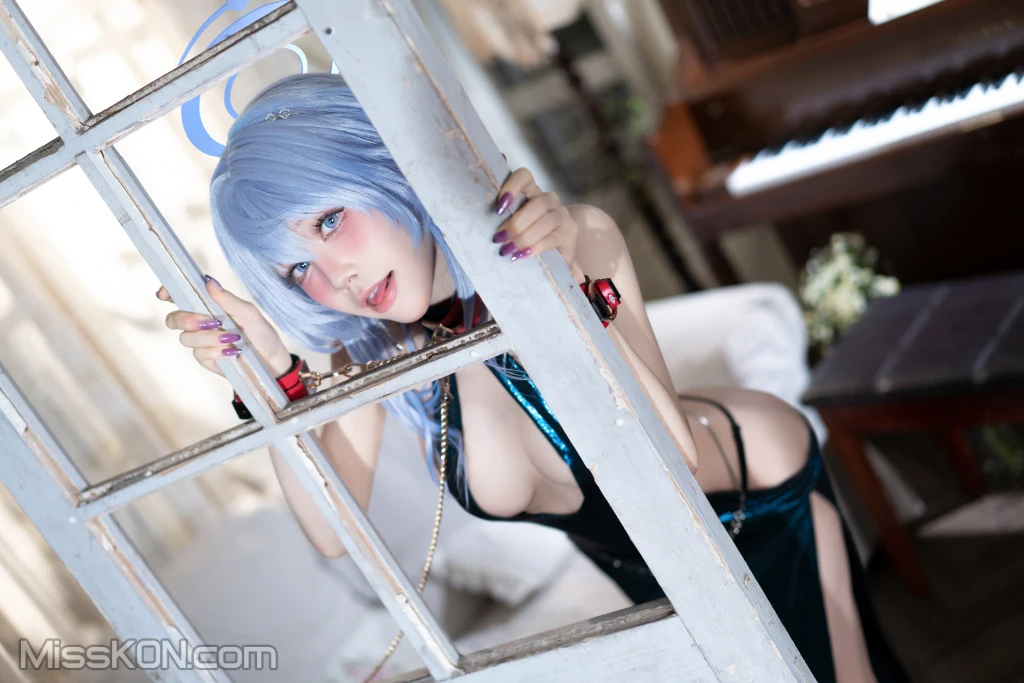 Coser@水淼Aqua: 碧蓝档案 天雨亚子礼服 (146 photos) – Page 14
