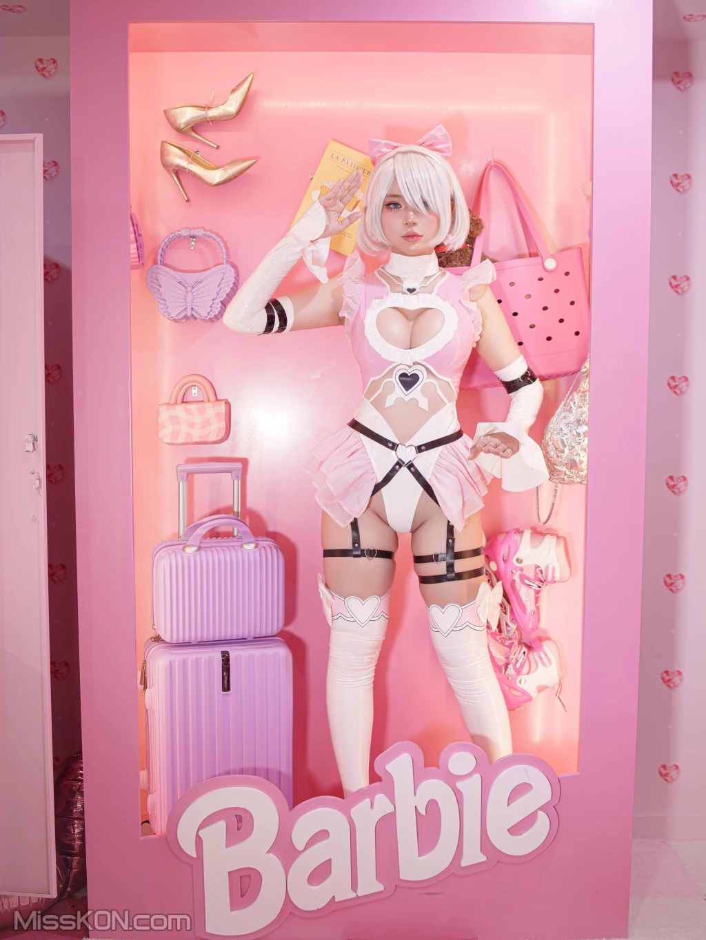 Coser@ZinieQ: 2B Barbie (32 图 + 7 视频) –插图