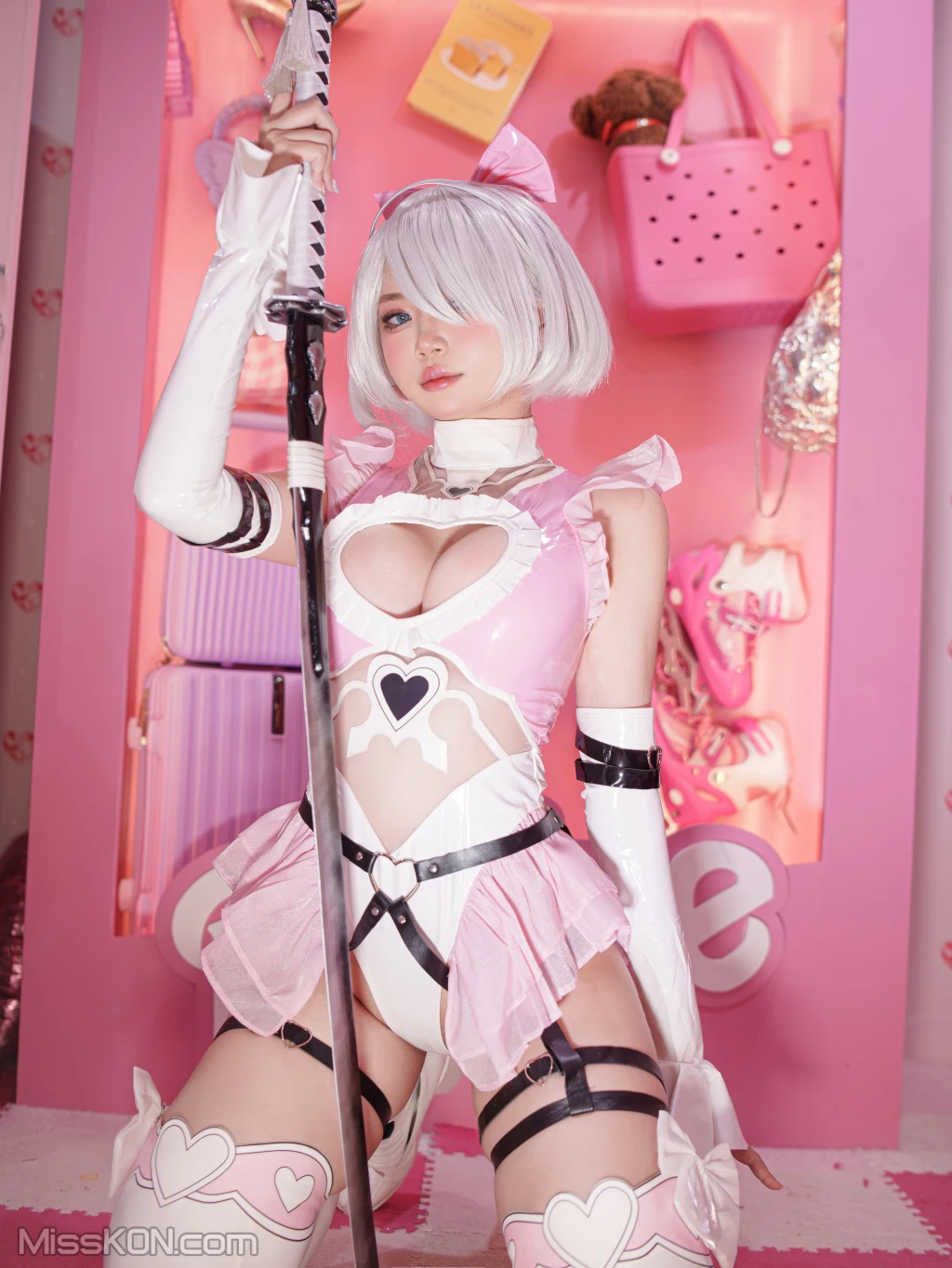Coser@ZinieQ: 2B Barbie (32 图 + 7 视频) –插图5