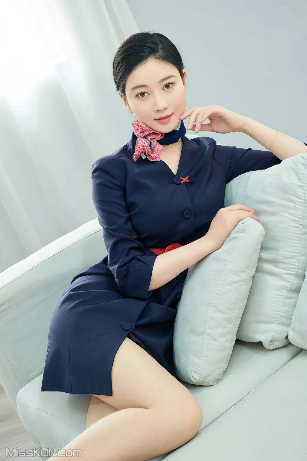 Coser@年年Nnian: 空姐 (128 photos) – Page 4