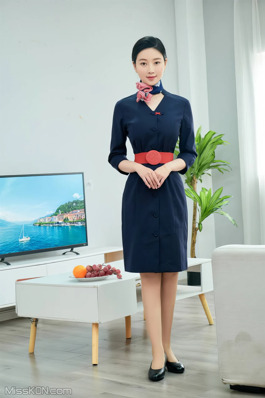 Coser@年年Nnian: 空姐 (128 photos) – Page 4