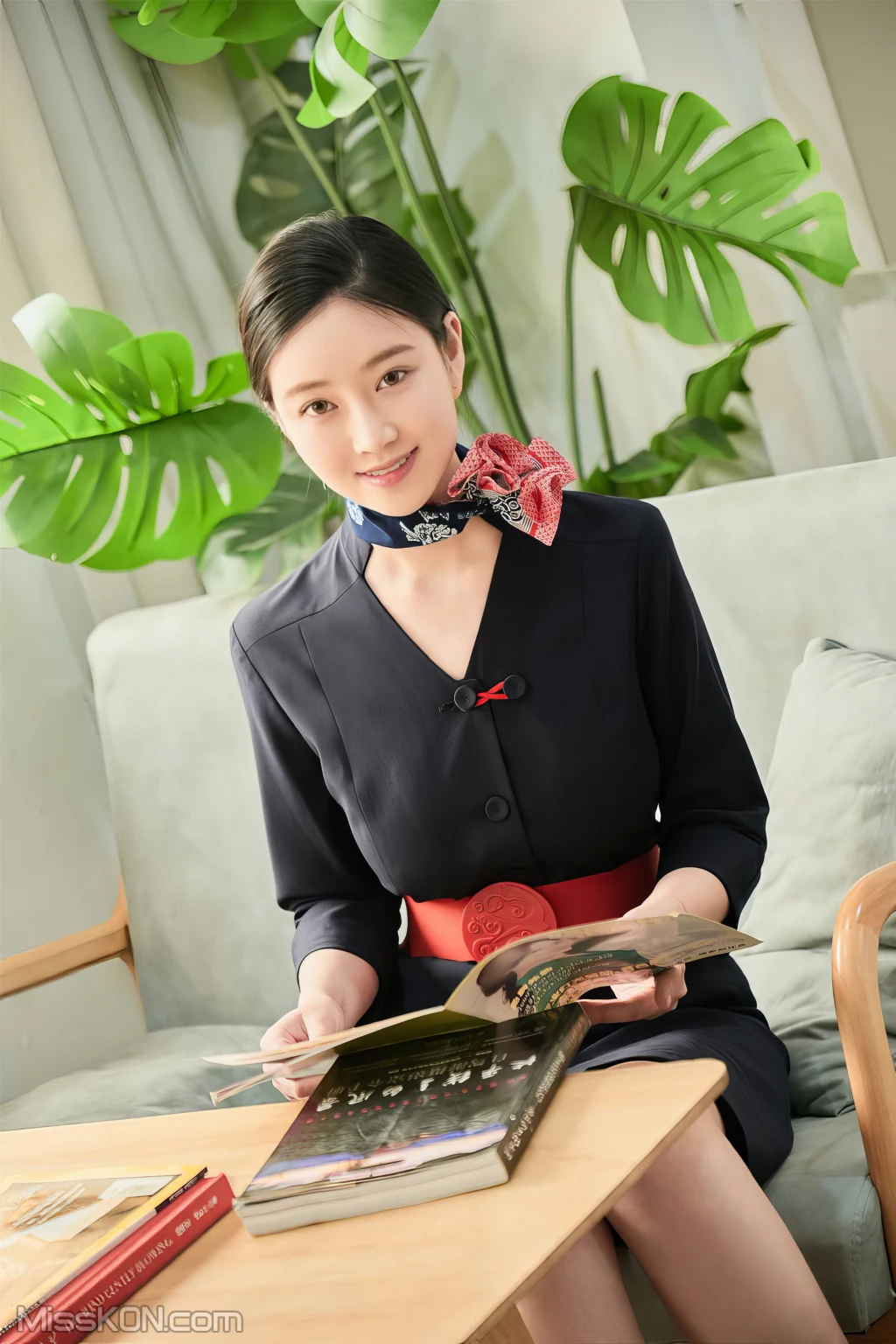 Coser@年年Nnian: 空姐 (128 photos) – Page 4