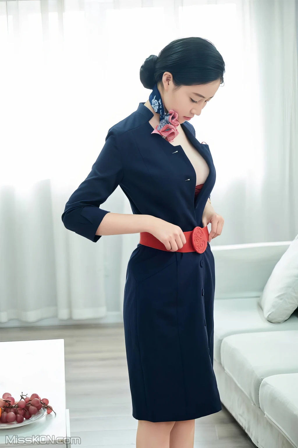 Coser@年年Nnian: 空姐 (128 photos) – Page 4