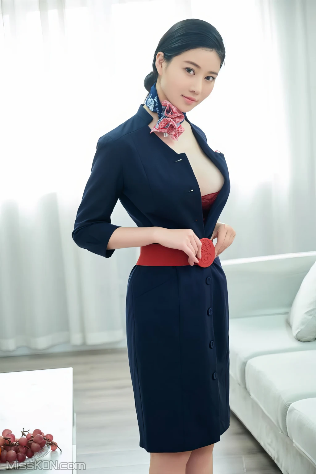 Coser@年年Nnian: 空姐 (128 photos) – Page 4