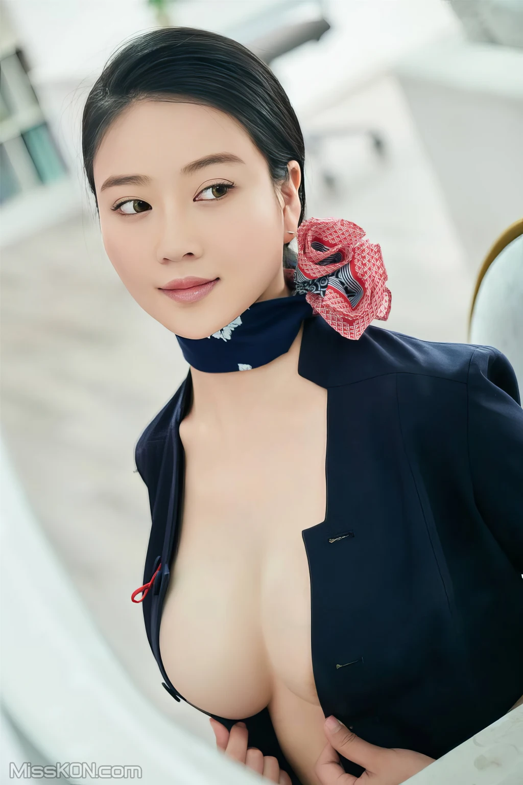 Coser@年年Nnian: 空姐 (128 photos) – Page 6