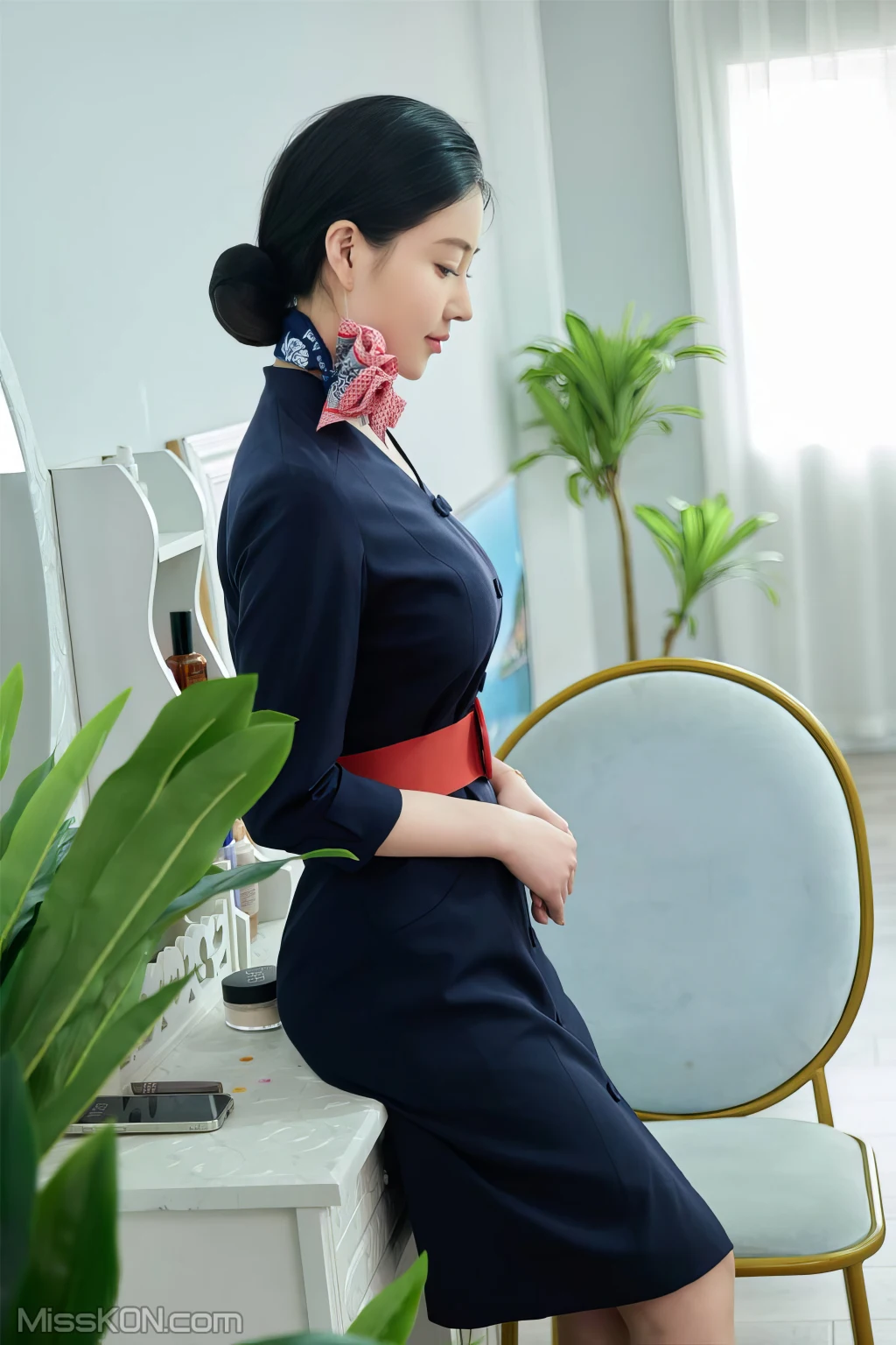 Coser@年年Nnian: 空姐 (128 photos) – Page 8