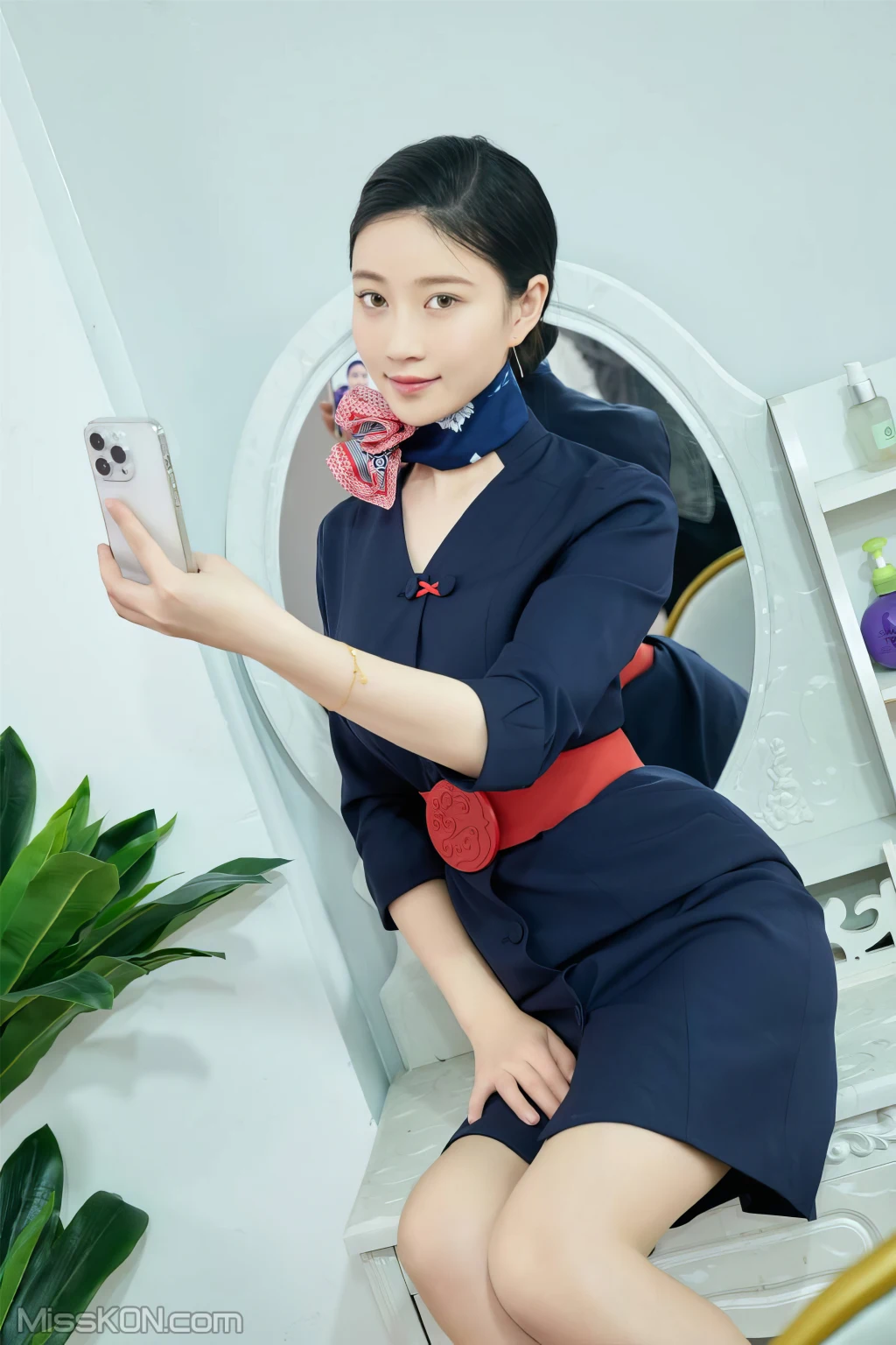 Coser@年年Nnian: 空姐 (128 photos) – Page 8