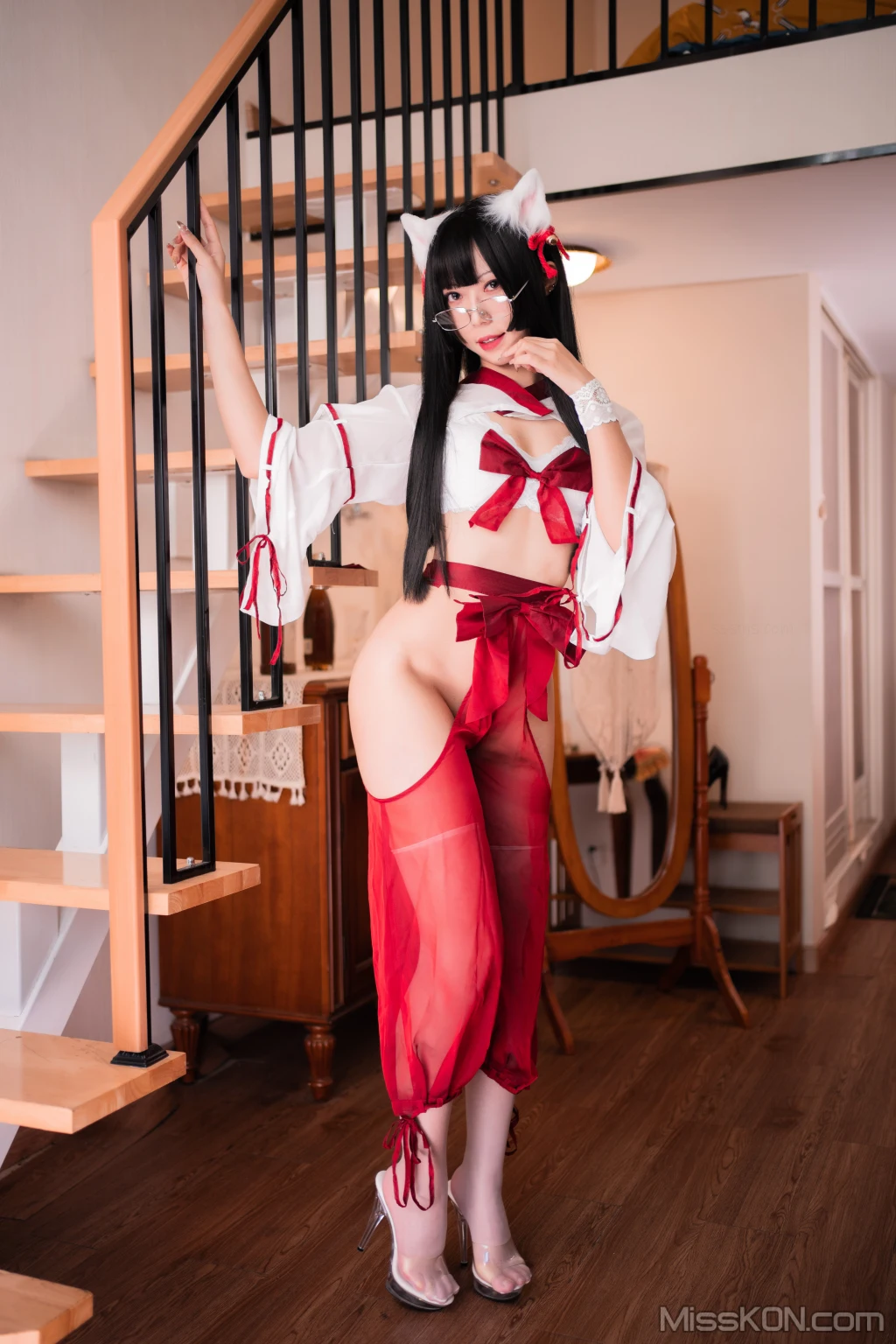 Coser@Money冷冷: 巫女 (60 图 + 2 视频) –插图8