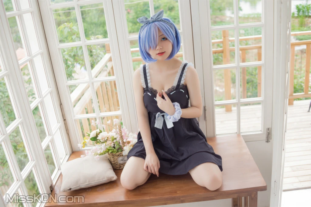 Coser@花铃: 蕾姆居家服 (30 photos)
