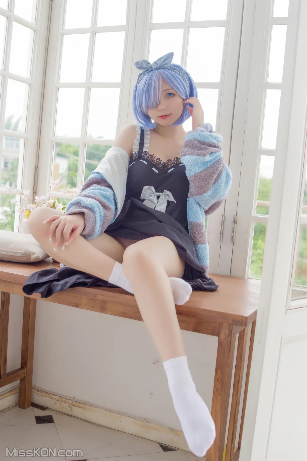 Coser@花铃: 蕾姆居家服 (30 photos)