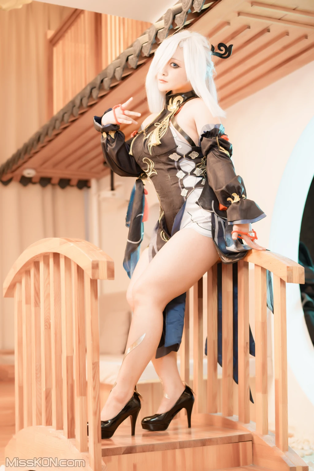 Coser@洛璃LoLiSAMA: 申鹤 (83 photos + 1 video) – Page 3