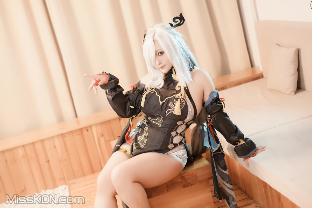 Coser@洛璃LoLiSAMA: 申鹤 (83 photos + 1 video) – Page 9
