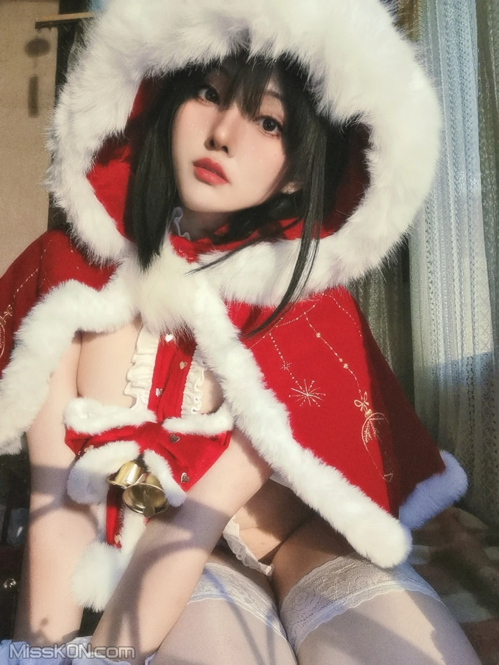 Coser@Natsuko夏夏子: 圣诞雪精灵 (48 photos )