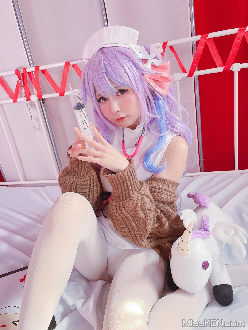 Coser@Sayo Momo: Unicorn (Azur Lane) (36 photos)