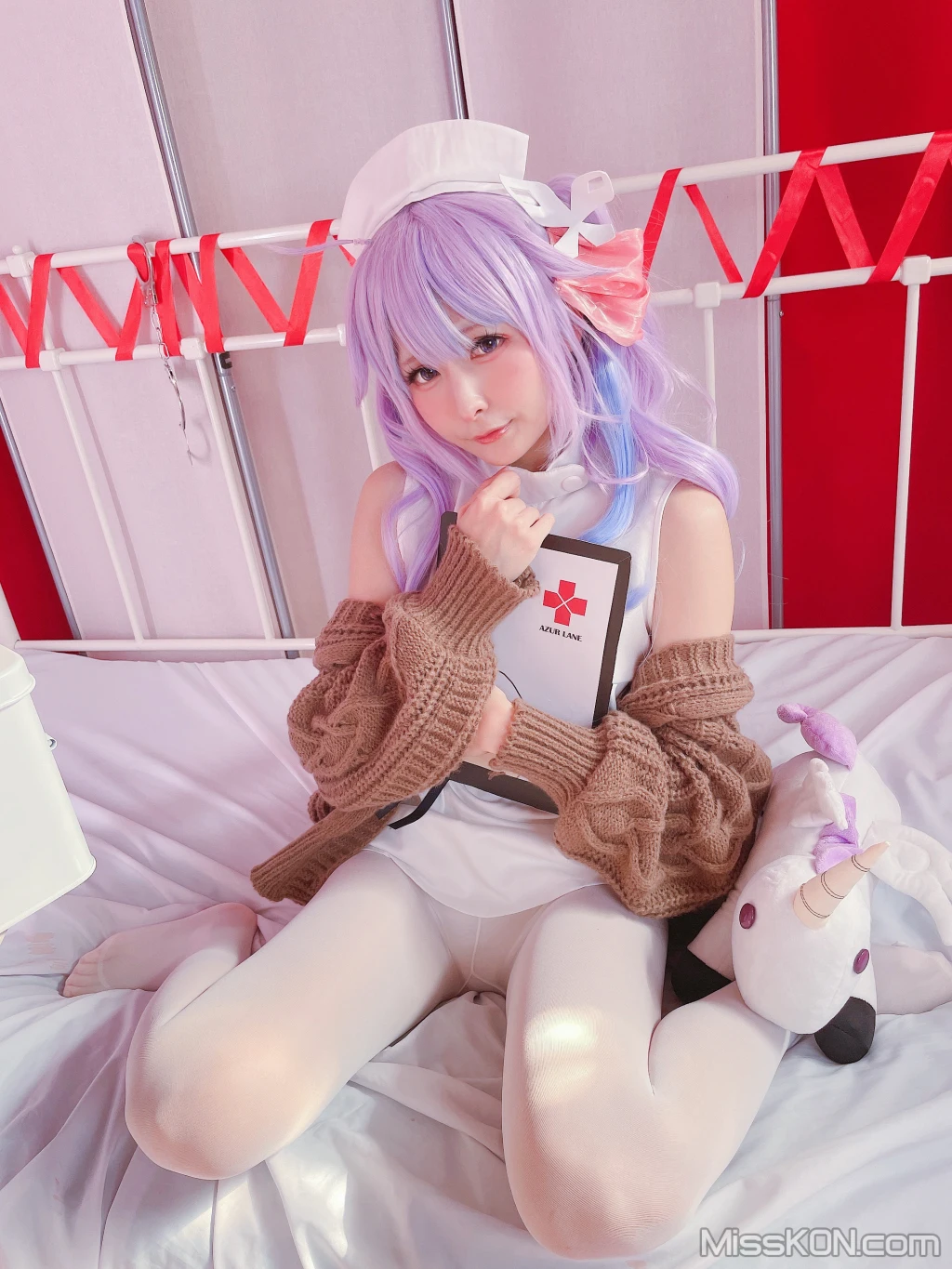 Coser@Sayo Momo: Unicorn (Azur Lane) (36 photos)