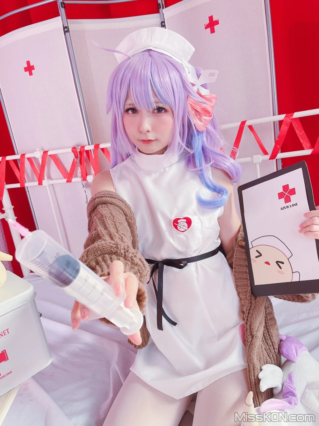 Coser@Sayo Momo: Unicorn (Azur Lane) (36 photos)
