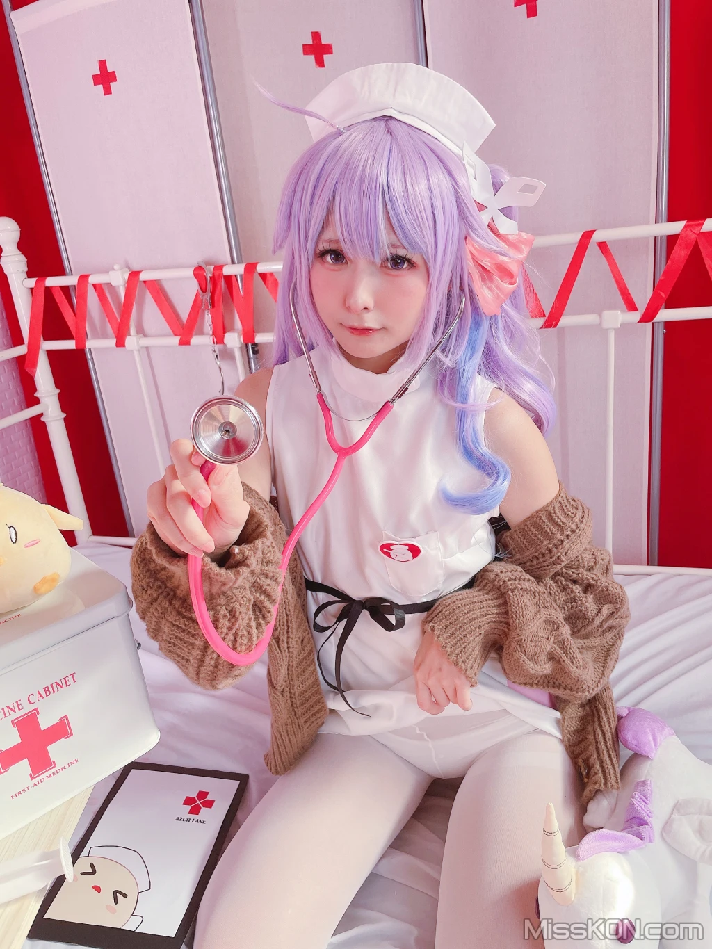 Coser@Sayo Momo: Unicorn (Azur Lane) (36 photos)