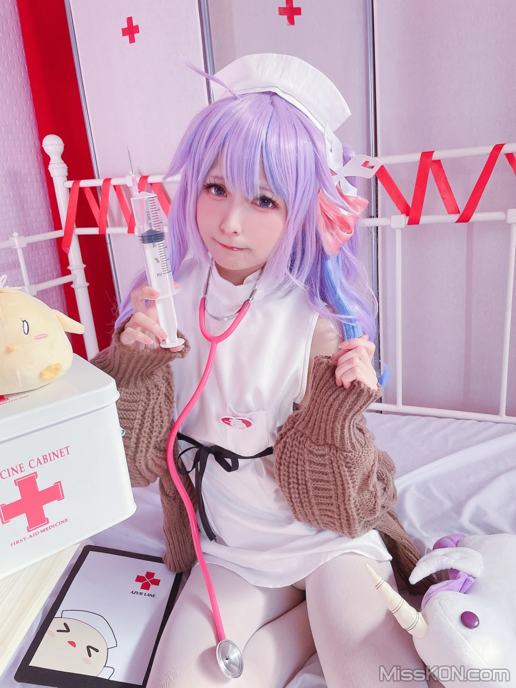 Coser@Sayo Momo: Unicorn (Azur Lane) (36 photos)