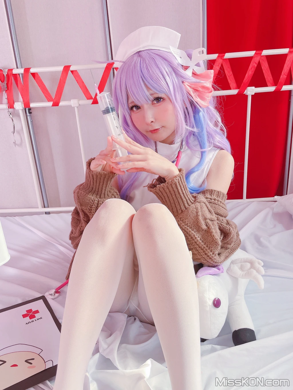 Coser@Sayo Momo: Unicorn (Azur Lane) (36 photos)