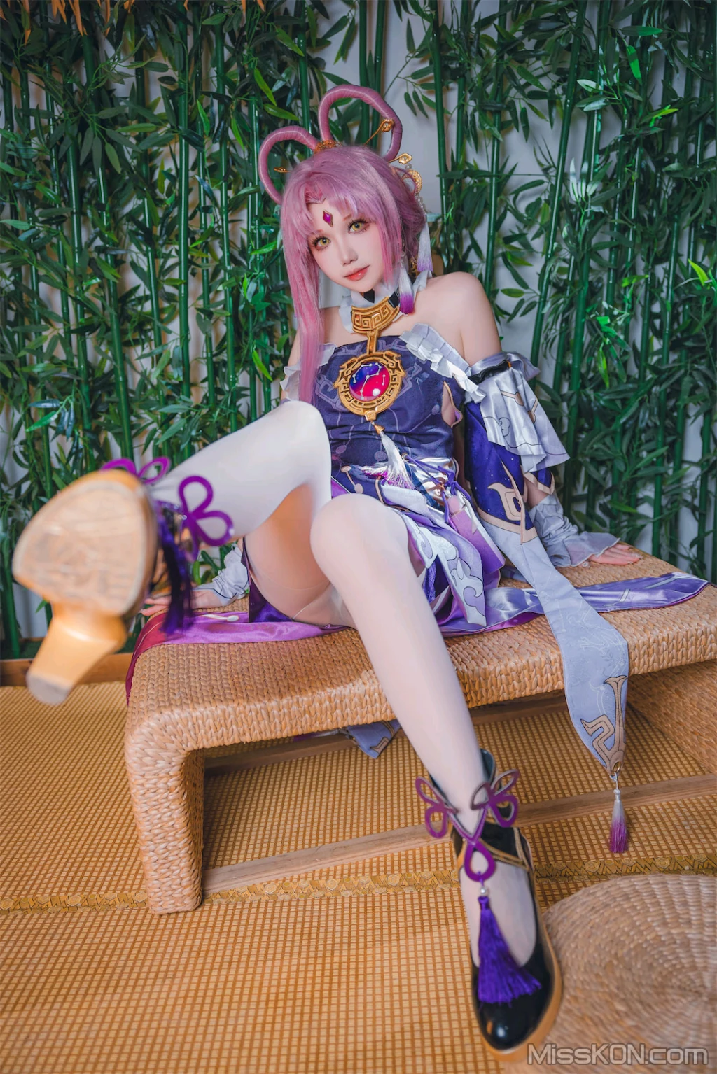 Coser@雪晴Astra (雪晴嘟嘟): 崩坏 – 符玄 (66 photos)