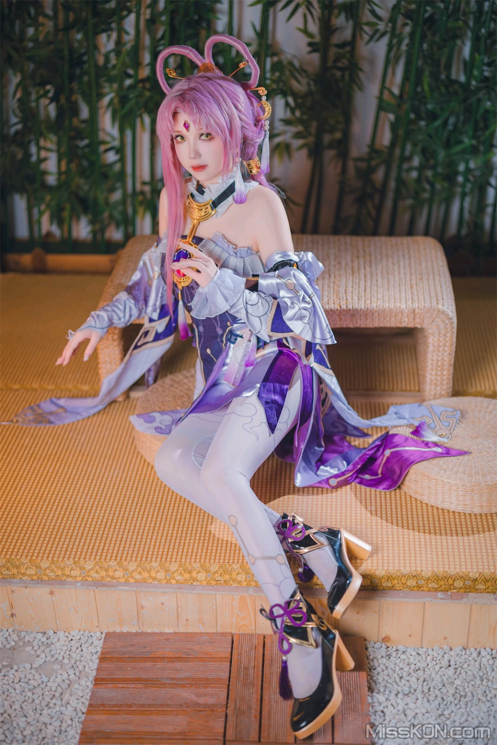 Coser@雪晴Astra (雪晴嘟嘟): 崩坏 – 符玄 (66 photos)