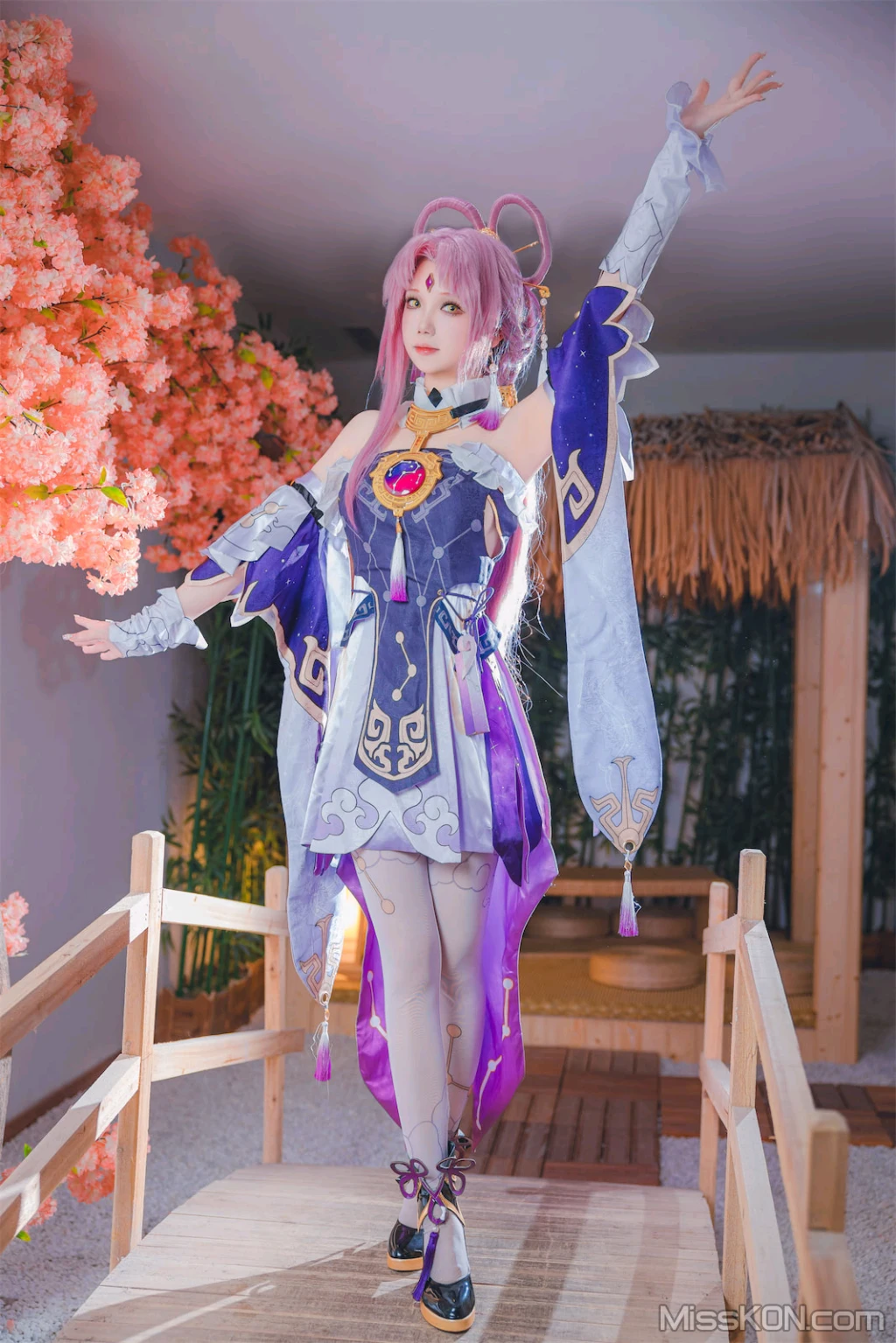 Coser@雪晴Astra (雪晴嘟嘟): 崩坏 – 符玄 (66 photos)