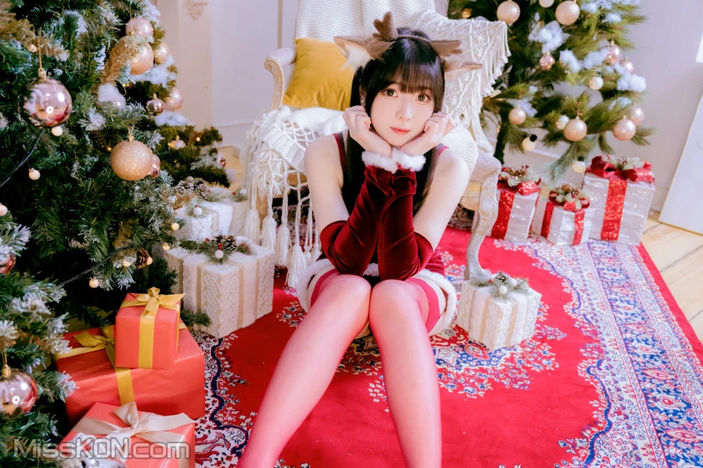 Coser@霜月shimo: 2022年12月会员订阅写真合集(全5期) (100 photos)