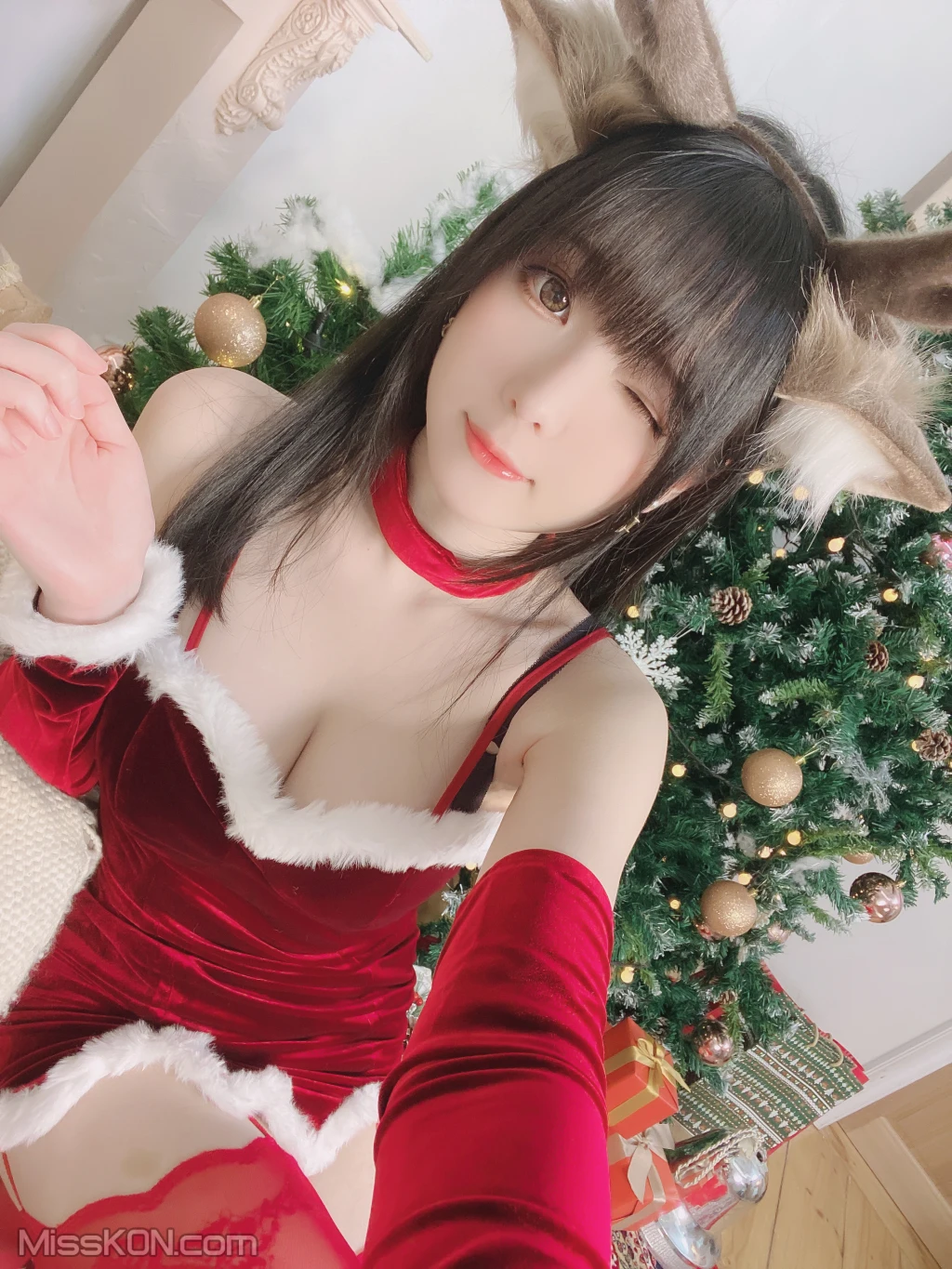 Coser@霜月shimo: 2022年12月会员订阅写真合集(全5期) (100 photos)