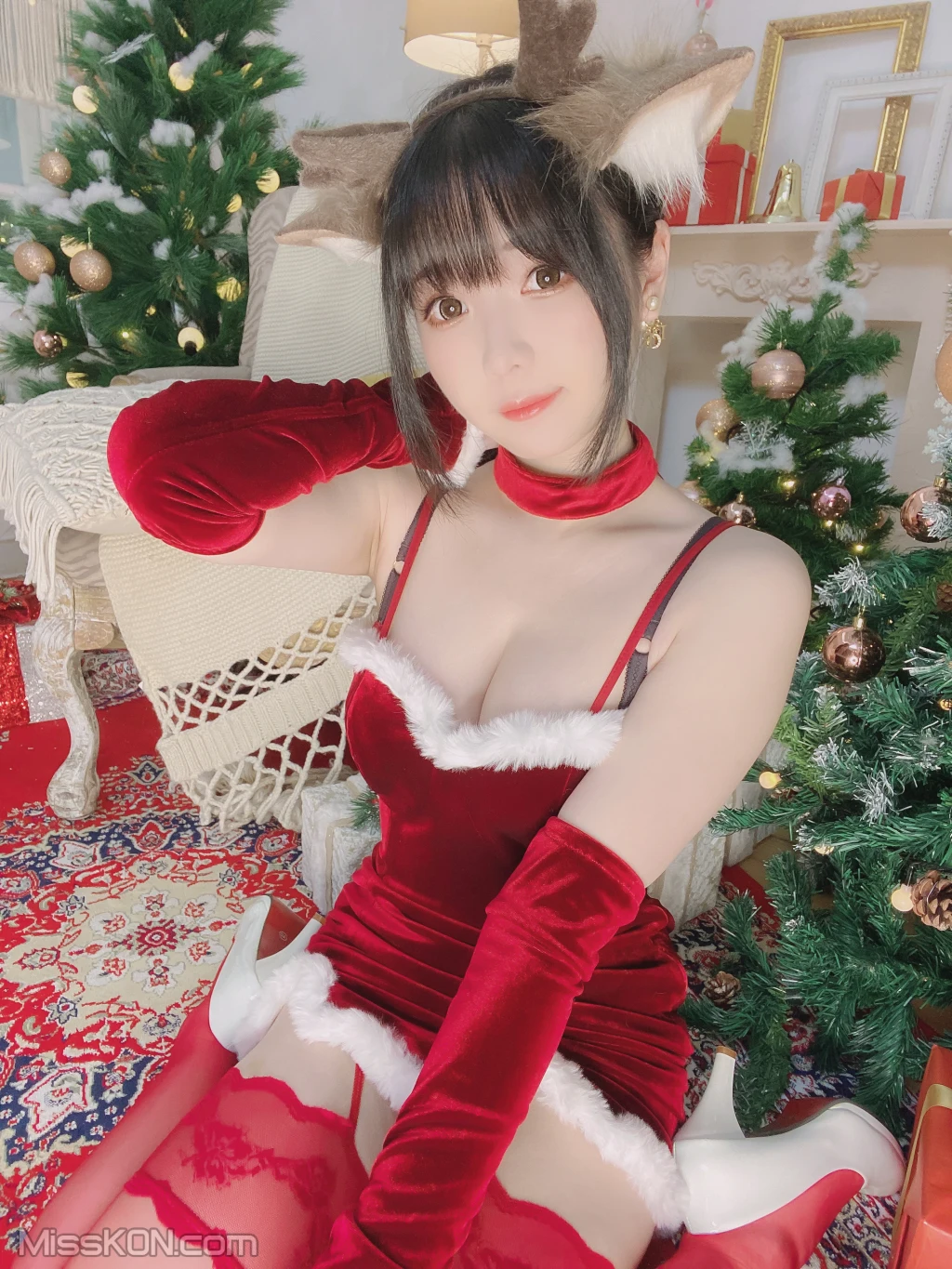 Coser@霜月shimo: 2022年12月会员订阅写真合集(全5期) (100 photos)