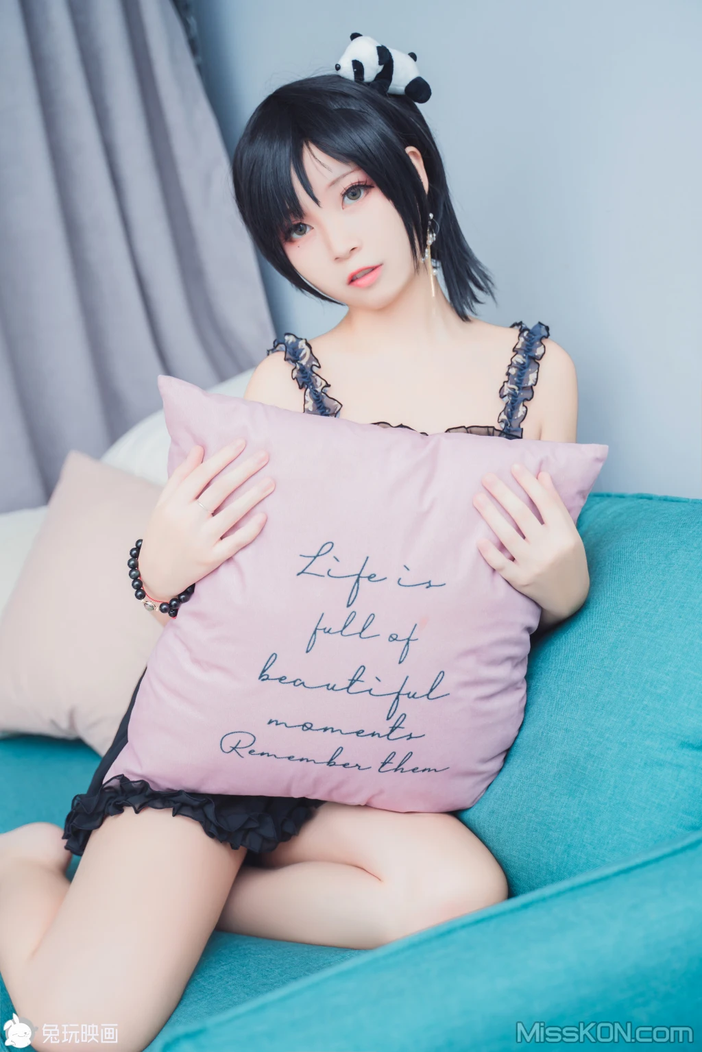 Cosplay@兔玩映画 Vol.059: 蕾丝吊带 (40 photos)