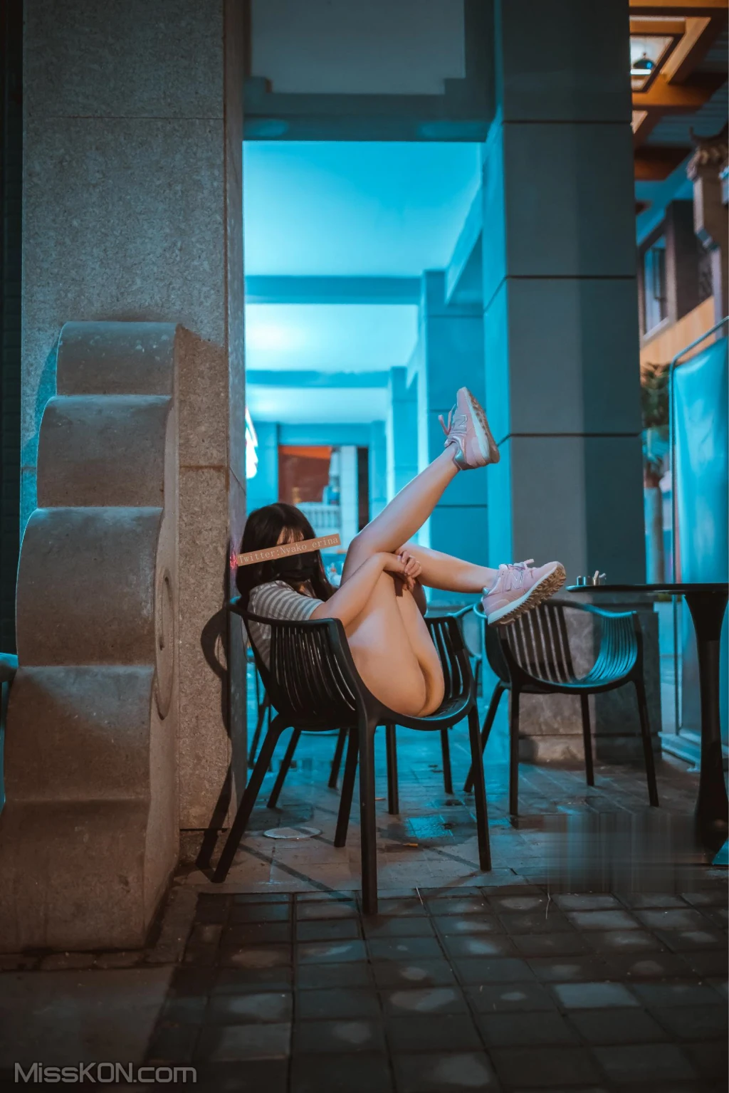 Coser@有喵酱: 夜晚户外露出 (96 photos + 1 video) – Page 2