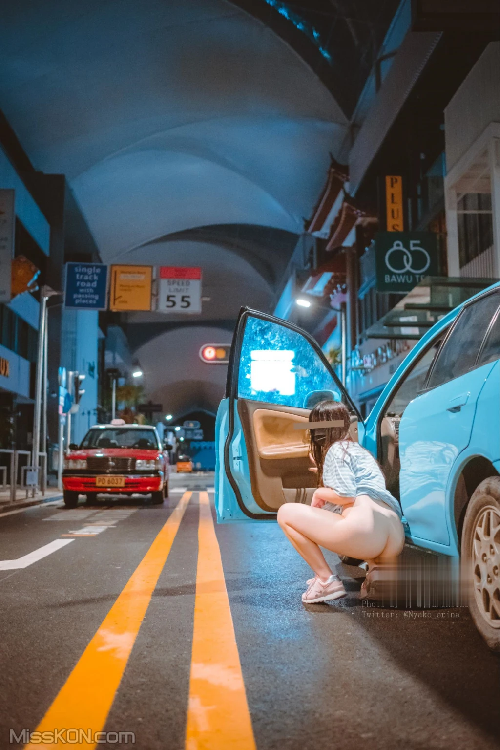 Coser@有喵酱: 夜晚户外露出 (96 photos + 1 video) – Page 3
