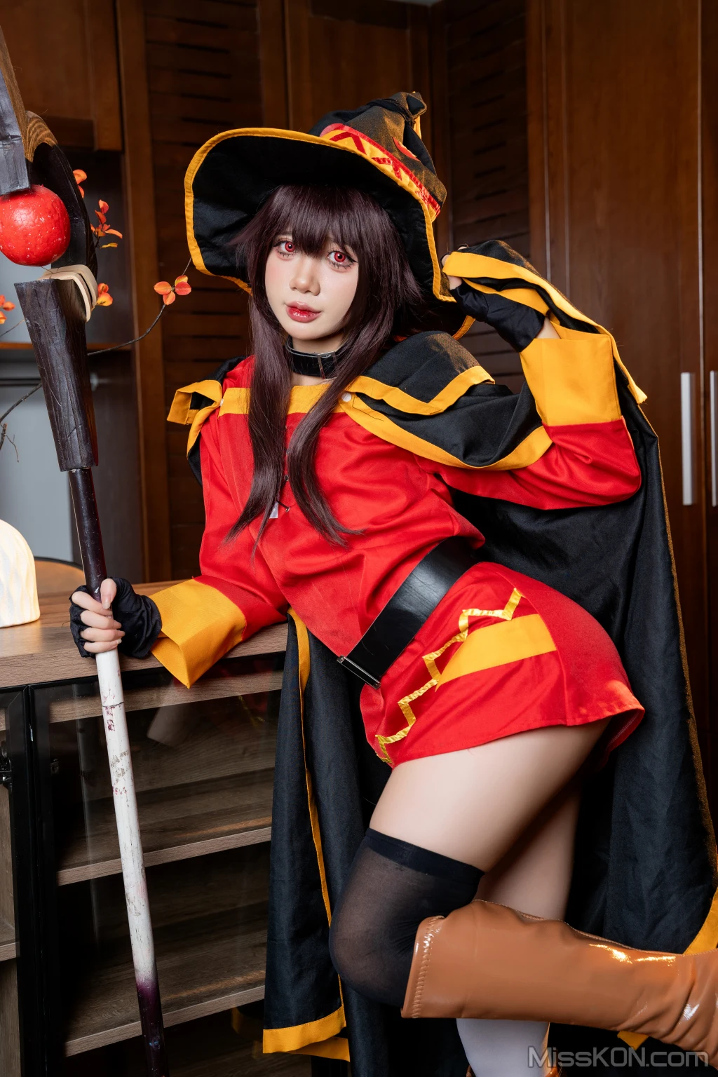 Coser@PoppaChan: Konosuba Megumin (128 photos + 12 videos) – Page 4