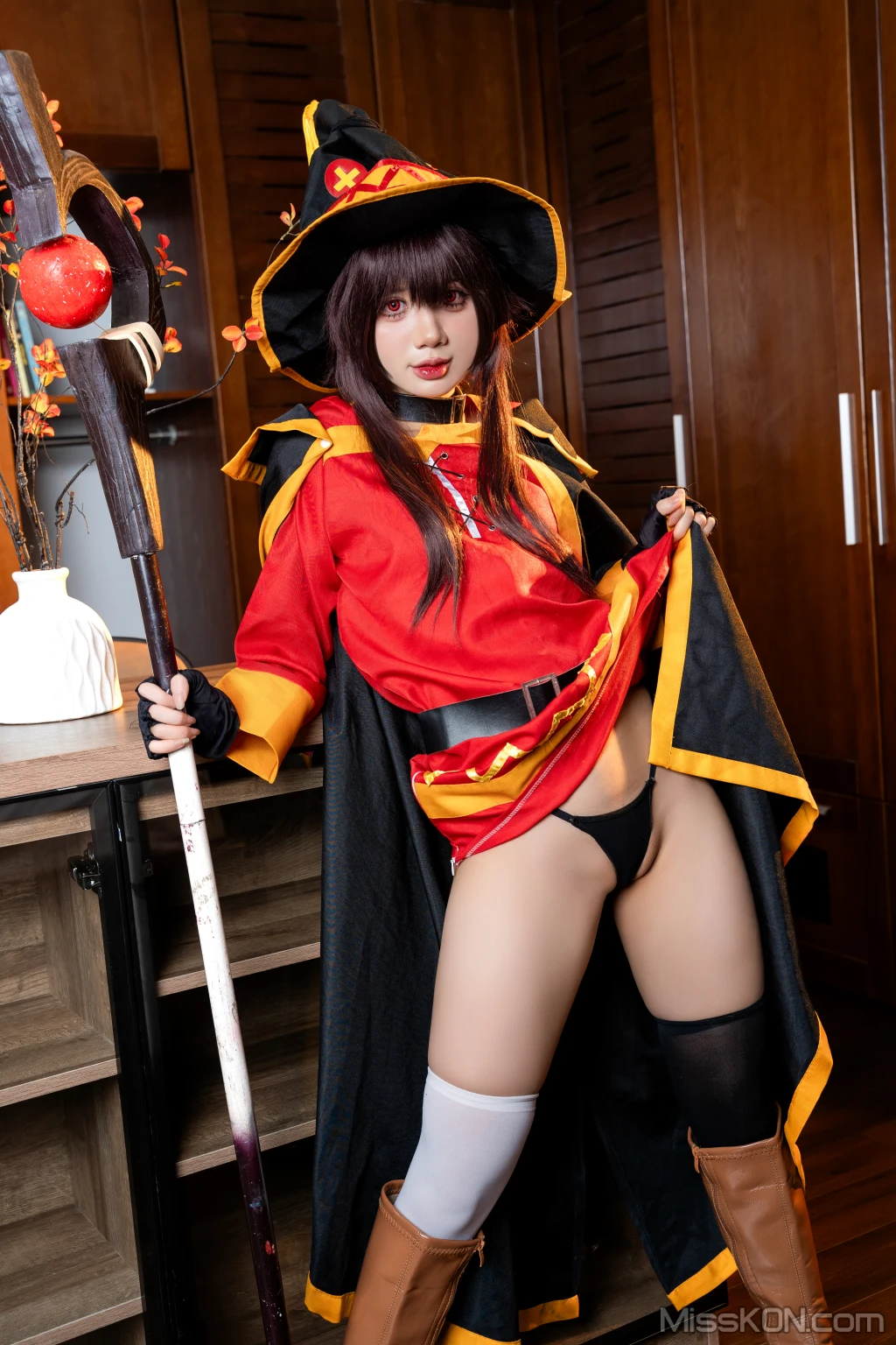 Coser@PoppaChan: Konosuba Megumin (128 photos + 12 videos) – Page 4