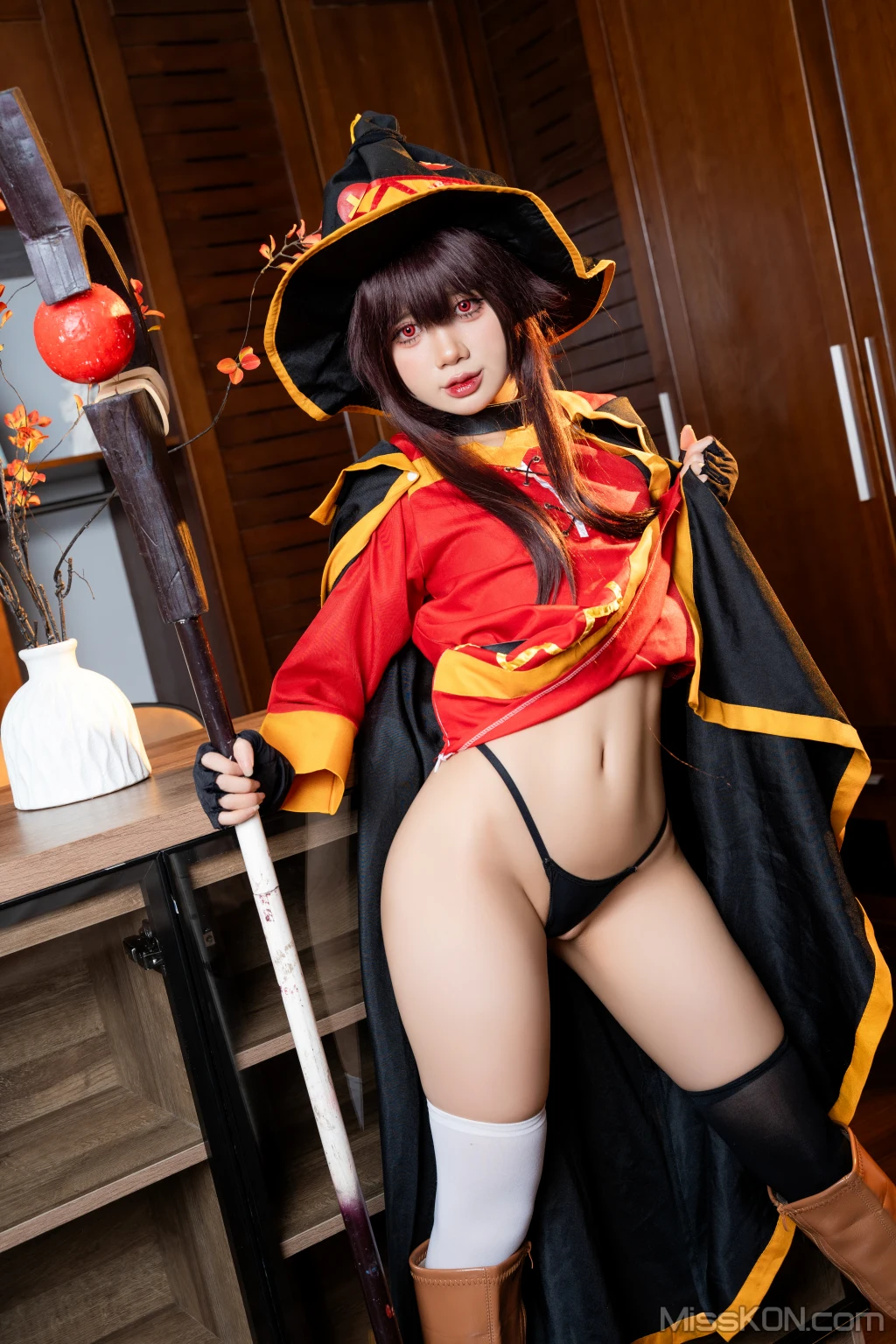 Coser@PoppaChan: Konosuba Megumin (128 photos + 12 videos) – Page 4