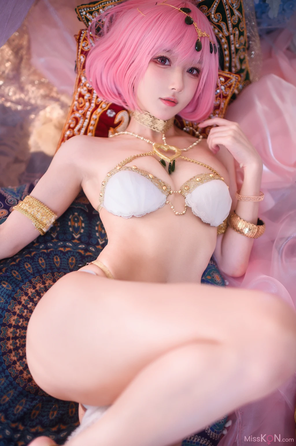 Coser@阿包也是兔娘: 梦梦舞娘 (42 photos)