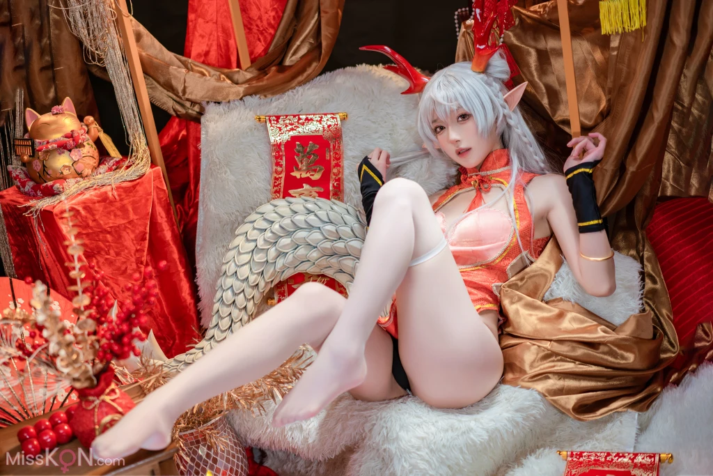 Coser@阿包也是兔娘: 新春贺图 龙妹 (45 photos )