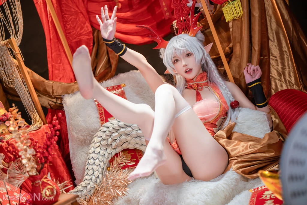Coser@阿包也是兔娘: 新春贺图 龙妹 (45 photos )