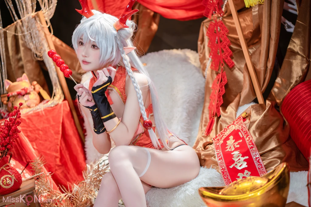 Coser@阿包也是兔娘: 新春贺图 龙妹 (45 photos )