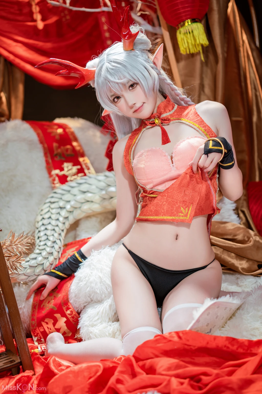 Coser@阿包也是兔娘: 新春贺图 龙妹 (45 photos )