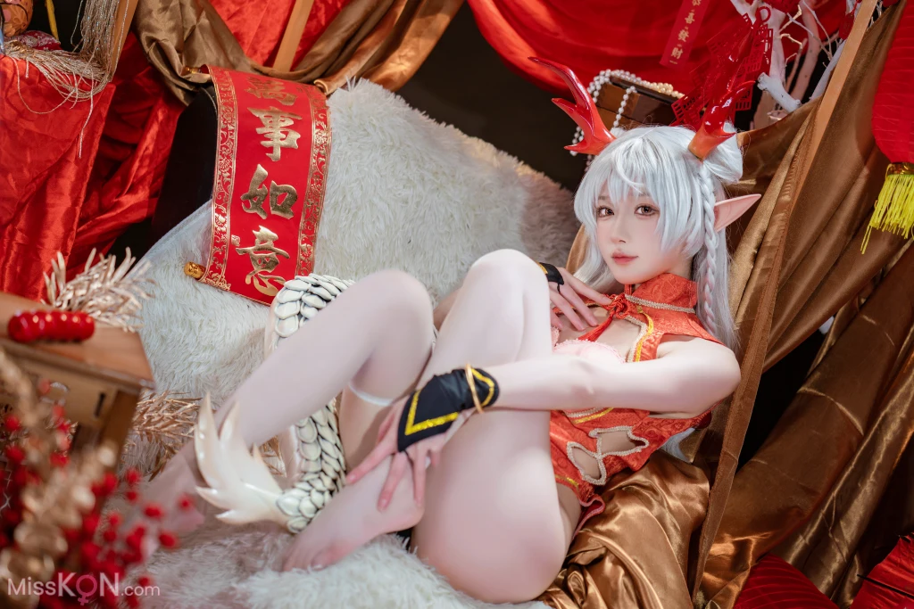 Coser@阿包也是兔娘: 新春贺图 龙妹 (45 photos )