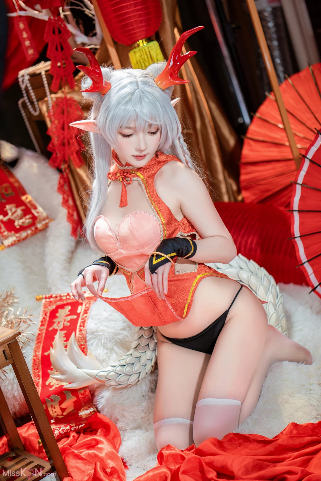 Coser@阿包也是兔娘: 新春贺图 龙妹 (45 photos )