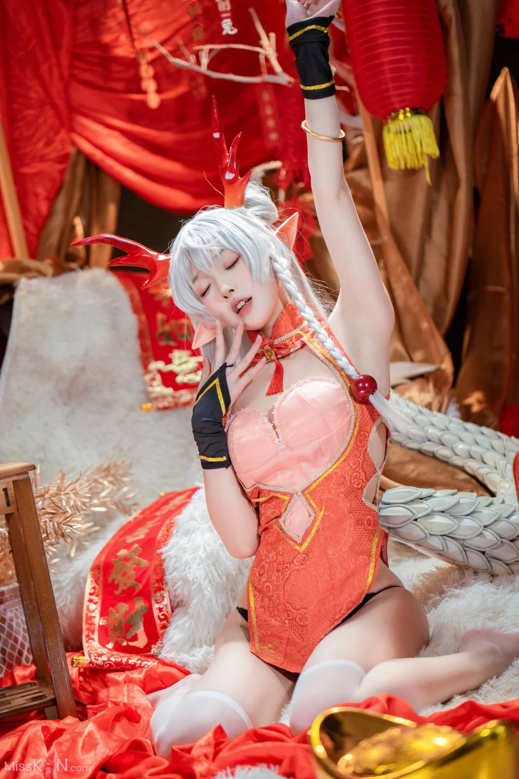 Coser@阿包也是兔娘: 新春贺图 龙妹 (45 photos )
