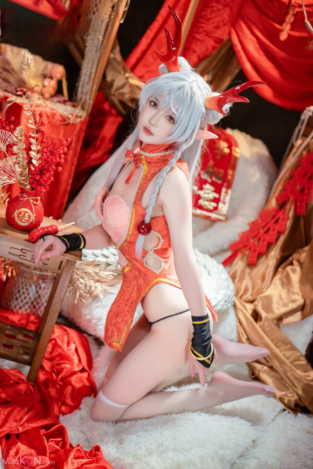 Coser@阿包也是兔娘: 新春贺图 龙妹 (45 photos )