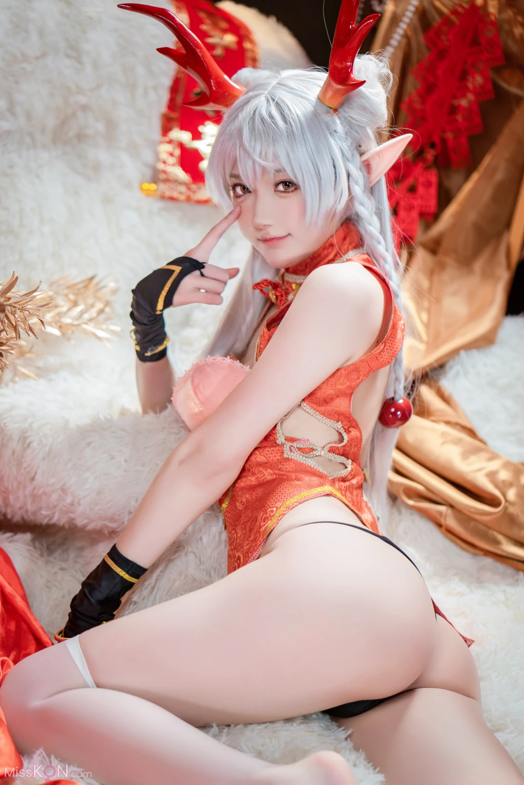 Coser@阿包也是兔娘: 新春贺图 龙妹 (45 photos )